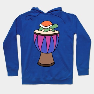 Little Turtle and Djembe Hoodie